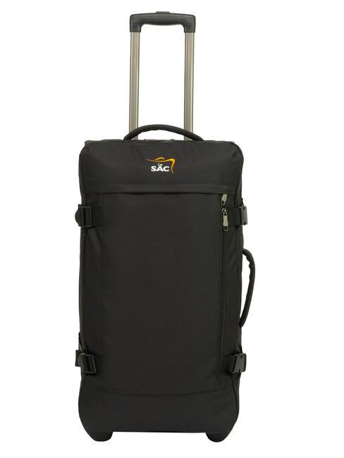 LESAC GLOBETROTTER Mittelgroße Trolley-Tasche Schwarz - Halbharte Trolleys