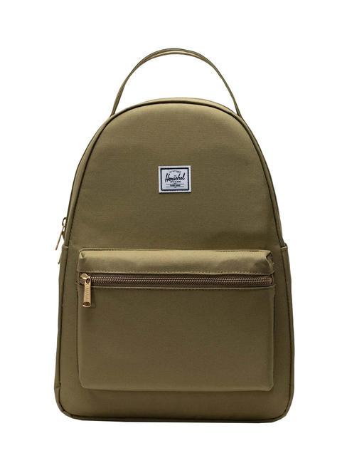 HERSCHEL NOVA MID-VOLUME 13-Zoll-Laptop-Rucksack getrocknetes Kraut - Rucksäcke für Schule &amp; Freizeit