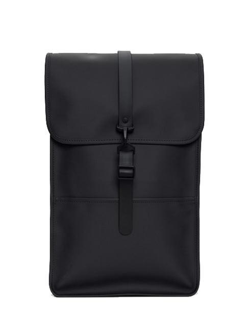 RAINS BACKPACK Wasserdichter Rucksack Schwarz - Rucksäcke
