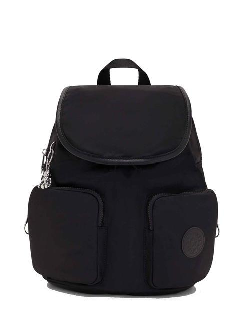 KIPLING NEW CITY PACK S Rucksack mit Klappe pakaschwarz - Rucksäcke für Schule &amp; Freizeit