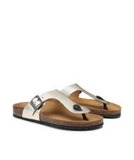 DOCKSTEPS VEGA 2290 Flip-Flop-Sandale aus laminiertem Leder - Damenschuhe