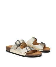DOCKSTEPS VEGA  Sandale aus laminiertem Leder mit zwei Schnallen - Damenschuhe