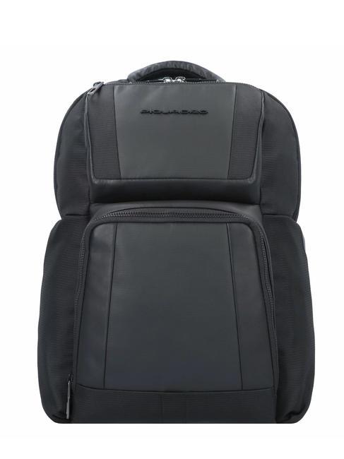 PIQUADRO W120 15,6-Zoll-Laptop-Rucksack Schwarz - PC-Rucksäcke