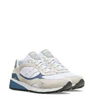 SAUCONY SHADOW 6000 Wildleder-Sneaker Weiss weiss - Herrenschuhe - 1