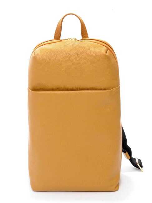 SPALDING TIFFANY JANE Lederrucksack für 15,6-Zoll-Laptop Senf - PC-Rucksäcke