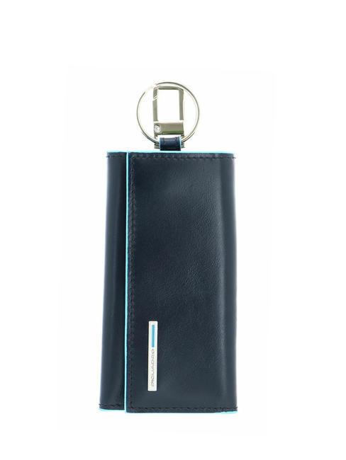 PIQUADRO BLUE SQUARE Linie BLAUES QUADRAT Blau - Schlüsselanhänger und Schlüsseletuis