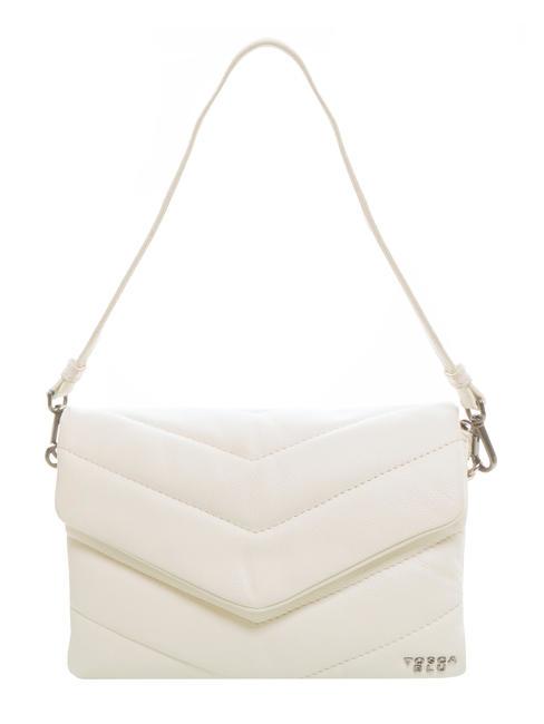 TOSCA BLU PAN CAKE Kleine Ledertasche Weiß - Damentaschen