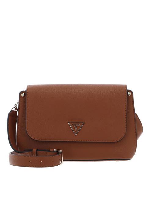 GUESS MERIDIAN Schultertasche COGNAC - Damentaschen