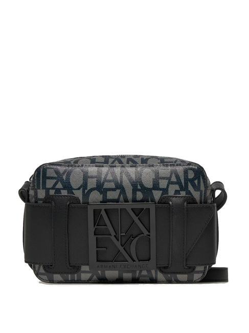 ARMANI EXCHANGE LOGO ALL OVER Zimmerhäuser beige/schwarz - Damentaschen