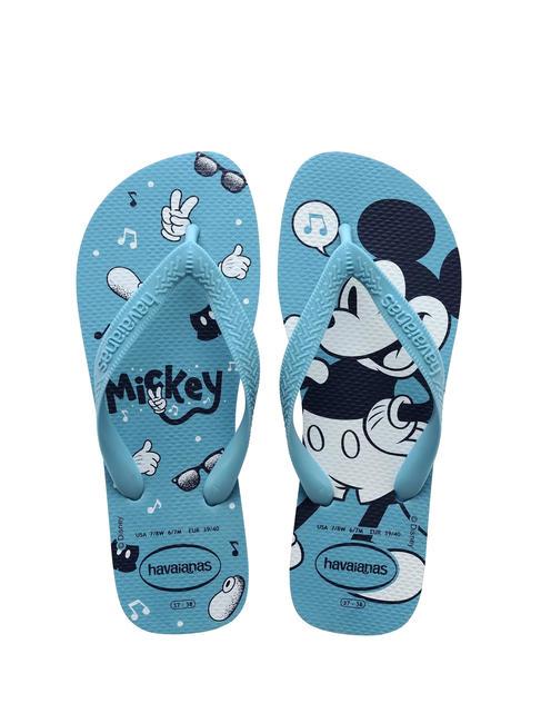 HAVAIANAS TOP DISNEY Flip-Flops aus Gummi Ruhe blau - Damenschuhe