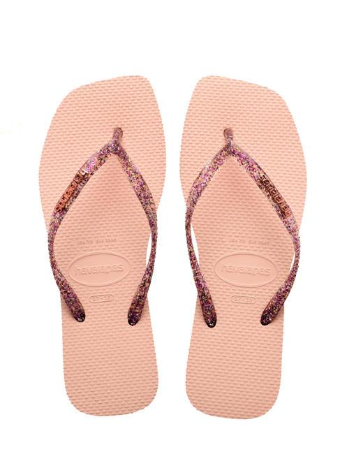HAVAIANAS SQUARE LOGO Flip-Flops Ballett stieg - Damenschuhe