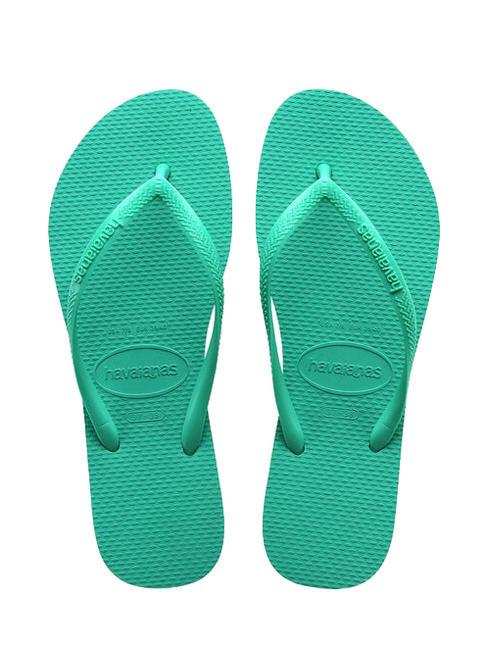 HAVAIANAS Infradito SCHLANK virtuelles Grün - Damenschuhe
