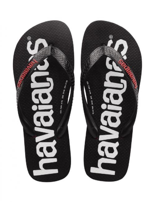 HAVAIANAS TOP LOGOMANIA 2 Flip Flops RUBINROT - Damenschuhe