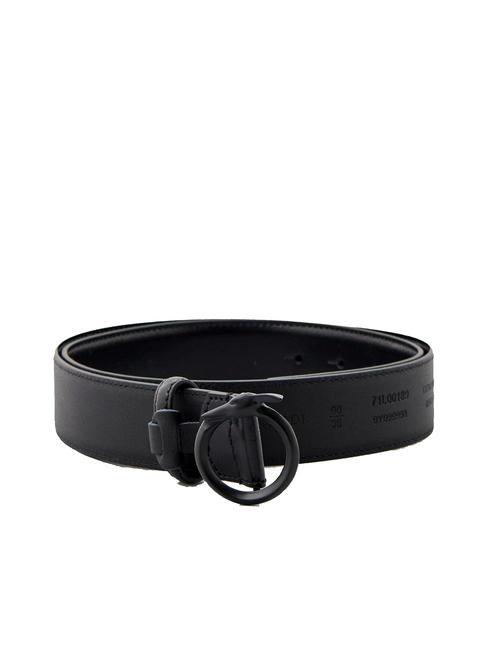 TRUSSARDI GREYHOUND  Ledergürtel für Herren SCHWARZ - Gürtel