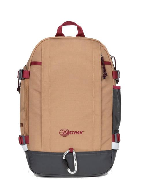 EASTPAK OUT SAFEPACK 16-Zoll-Laptop-Rucksack braun aus - PC-Rucksäcke