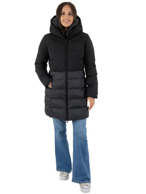 DEKKER CIRRUS LT Daunenjacke mit Kapuze Schwarz Schwarz - Daunenjacken für Damen