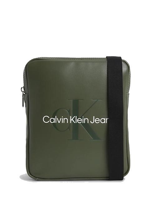 CALVIN KLEIN MONOGRAM SOFT Geldbeutel Thymian - Hüfttaschen