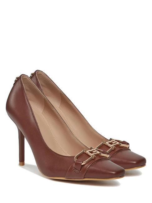GUESS ELOUISA Lederpumps mit Applikation COGNAC - Damenschuhe