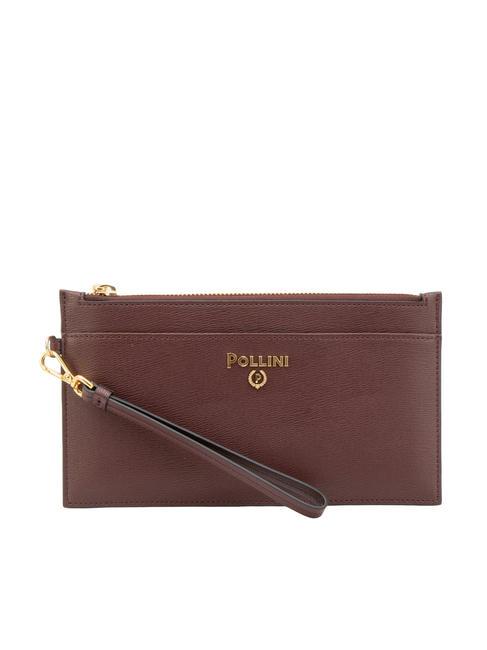 POLLINI GRAINED Clutch mit Manschette BORDEAUX / B - Damentaschen