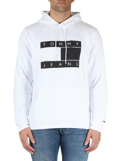 TOMMY HILFIGER TOMMY JEANS  Kapuzenpullover Weiß - Sweatshirts Herren