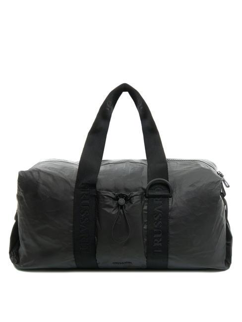 TRUSSARDI TECHNICAL Reisetasche mit Schultergurt SCHWARZ - Reisetaschen
