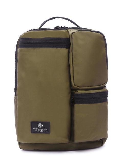 SPALDING MULTYPOCKET SQUARE 15" PC-Rucksack Grün - PC-Rucksäcke
