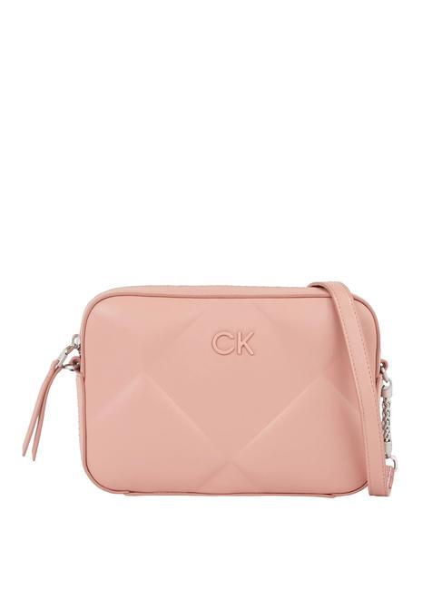 CALVIN KLEIN RE-LOCK QUILT Schulterkameratasche Asche stieg auf - Damentaschen