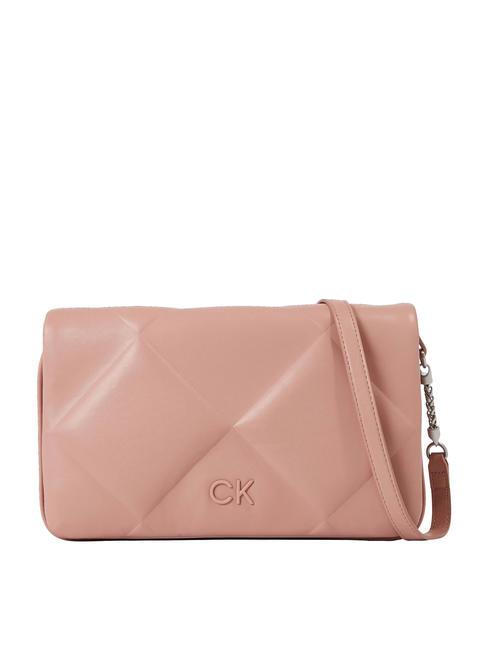 CALVIN KLEIN RE-LOCK QUILT Schultertasche Asche stieg auf - Damentaschen