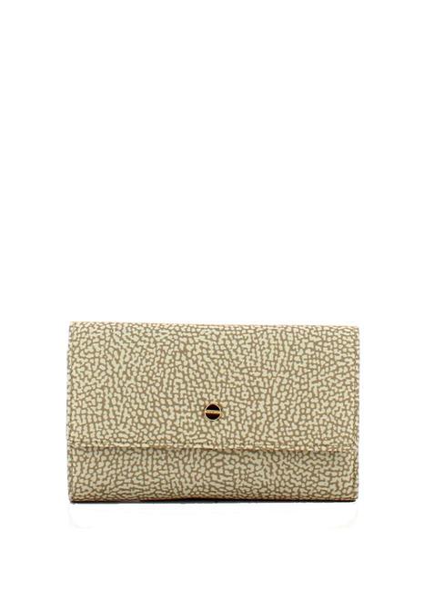 BORBONESE CLASSICA Damen Geldbörse Sand - Brieftaschen Damen