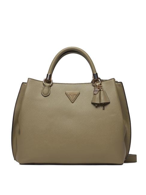 GUESS GIZELLE Handtasche, mit Schultergurt Salbei - Damentaschen