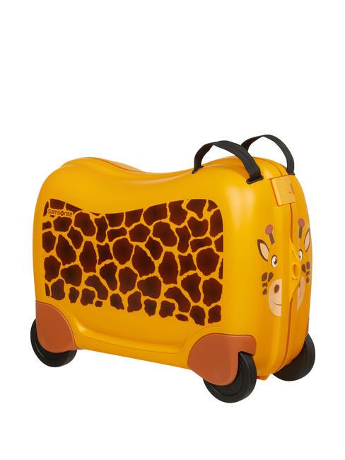 SAMSONITE DREAM2GO Aufsitzbarer Kindertrolley Giraffen g. - Handgepäck