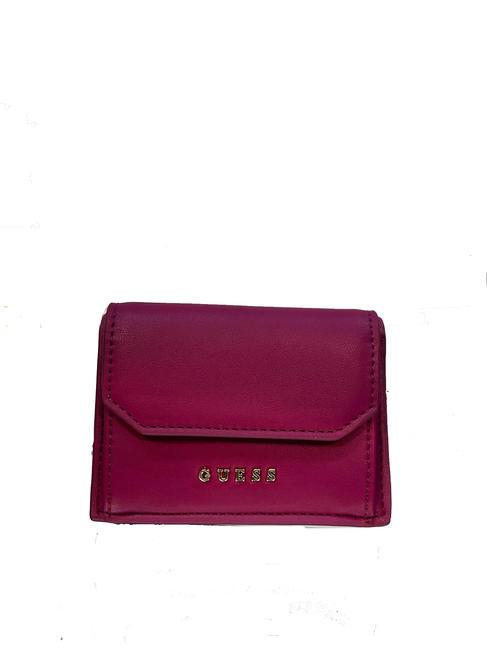 GUESS NOELLE  Mittlere Geldbörse Fuchsie - Brieftaschen Damen