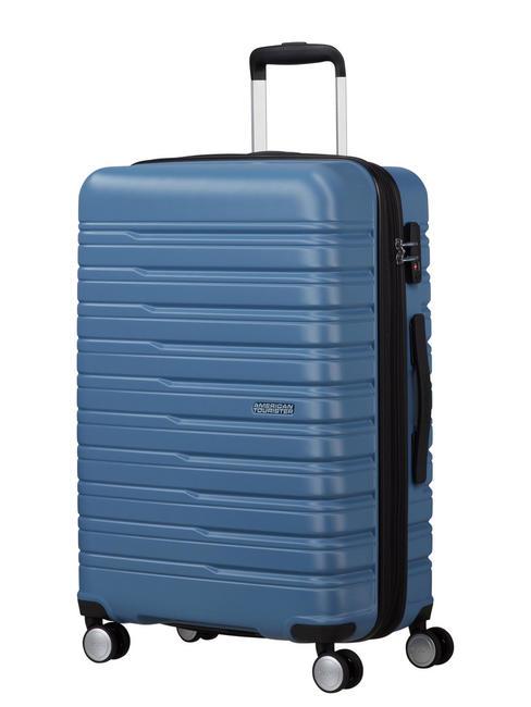 AMERICAN TOURISTER FLASHLINE Großer erweiterbarer Trolley Krone blau - Harte Trolleys