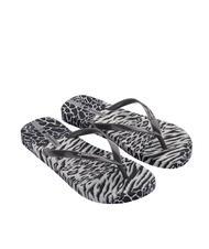 IPANEMA ANIMALE PRINT II  Bedruckte Flip-Flops grau schwarz - Damenschuhe - 1