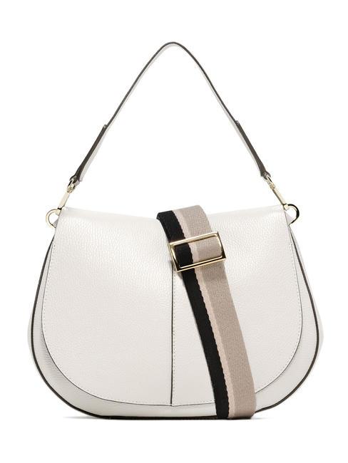 GIANNI CHIARINI HELENA ROUND Ledertasche mit Seilschultergurt MARMOR - Damentaschen