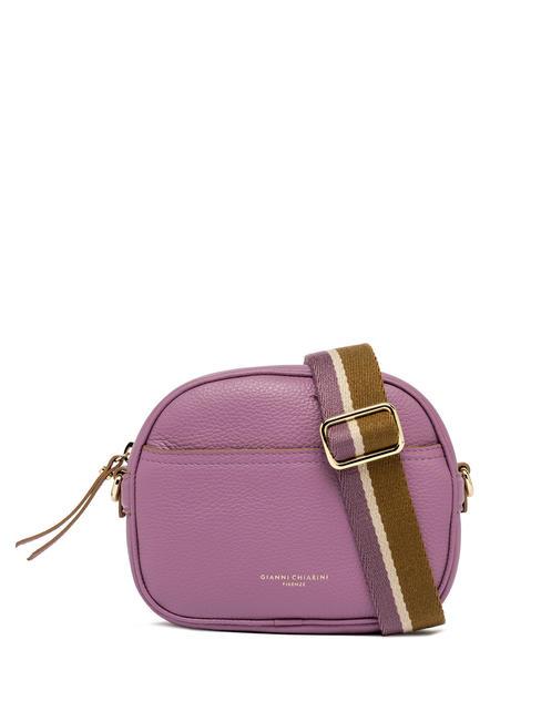 GIANNI CHIARINI NINA Kameratasche aus Leder Argyle-Lila - Damentaschen