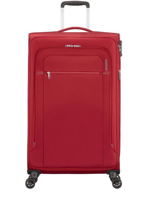 AMERICAN TOURISTER CROSSTRACK Großer Trolley 79/29 tsa exp rot / grau - Halbharte Trolleys
