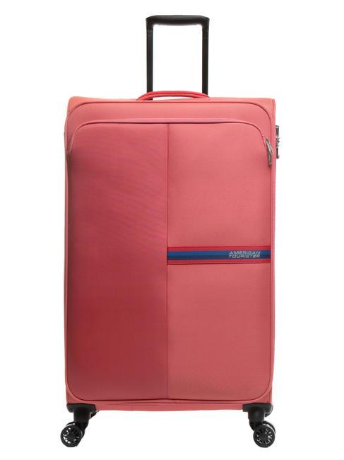 AMERICAN TOURISTER BRIGHT LIFE Extragroßer Trolley sonnengeküsste Koralle - Halbharte Trolleys