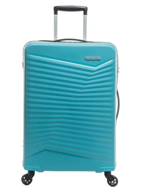 AMERICAN TOURISTER JETDRIVER 2.0 Mittelgroßer Trolley Aquaturk - Harte Trolleys
