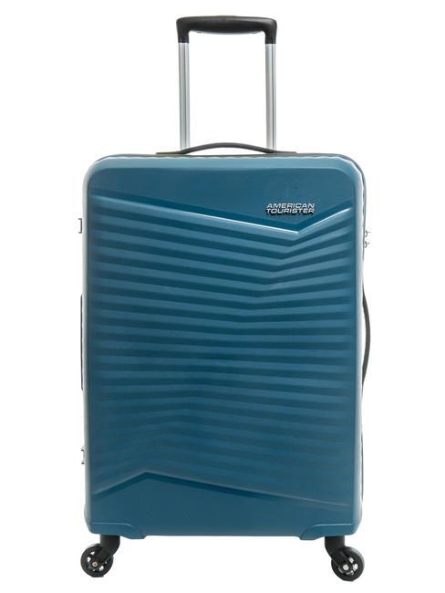 AMERICAN TOURISTER JETDRIVER 2.0 Mittelgroßer Trolley blaugrün - Harte Trolleys