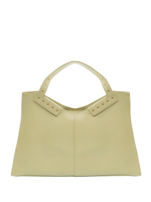 GIANNI CHIARINI INFINITY Ledertasche mit Nieten Salatgemüse - Damentaschen