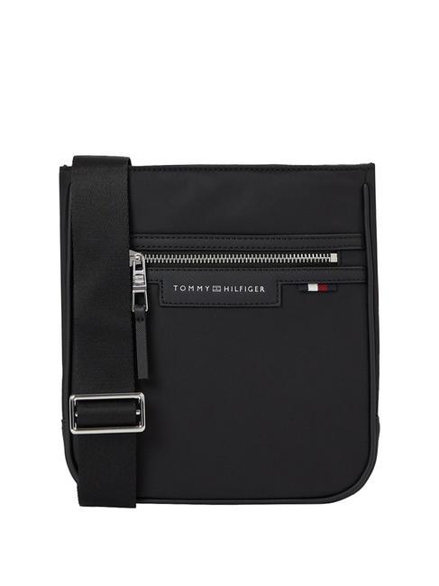TOMMY HILFIGER TH URBAN REPREVE Tasche aus recyceltem Polyester Schwarz - Umhängetaschen Herren