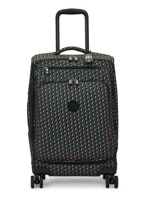 KIPLING NEW YOURI SPIN S Kleiner Trolley 3d k rosa - Halbharte Trolleys