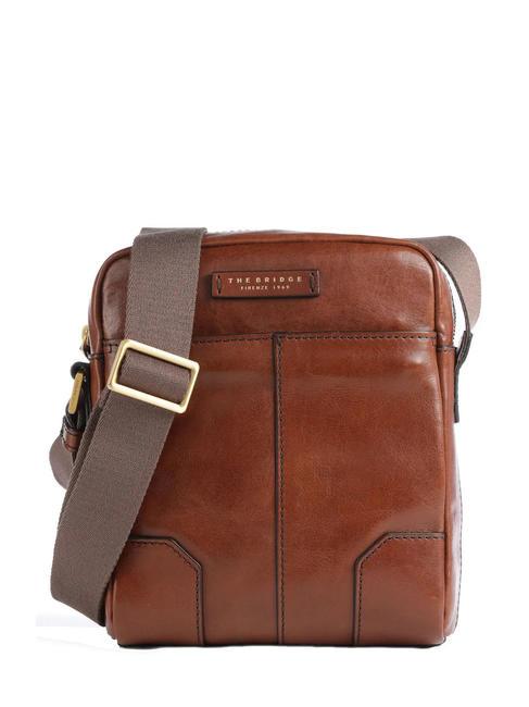 THE BRIDGE VESPUCCI  Ledertasche BRAUN - Umhängetaschen Herren