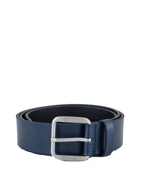 CALVIN KLEIN CK Hergestellt in Italien Ledergürtel ck marineck - Gürtel