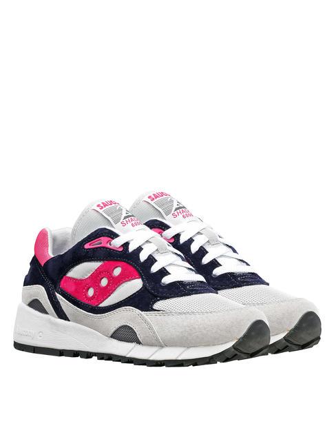 SAUCONY SHADOW 6000 Turnschuhe grau/rosa - Schuhe Unisex