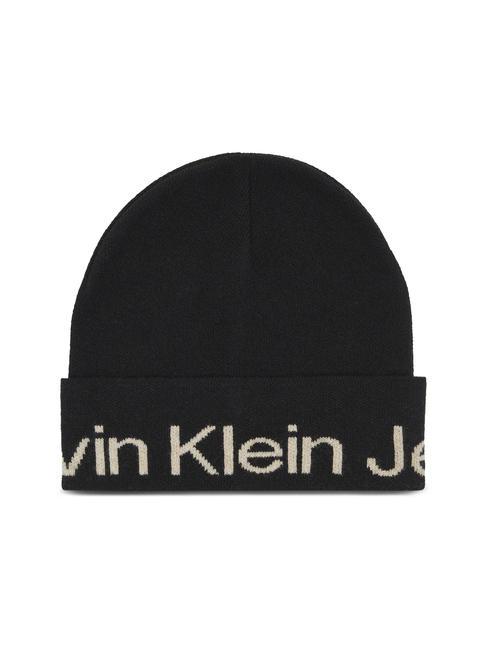 CALVIN KLEIN CK JEANS Deckel Schwarz - Mützen/Hüte