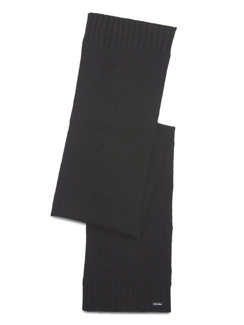 CALVIN KLEIN ELEVATED RIB Schal ckschwarz - Schals