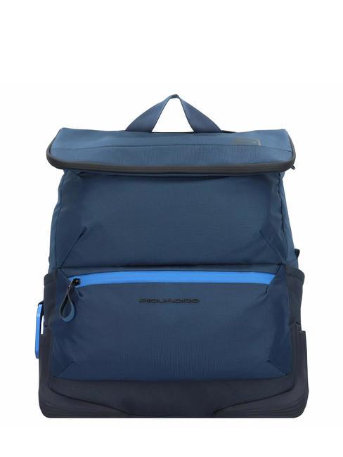 PIQUADRO CORNER 15,6-Zoll-PC-Rucksack Blau - PC-Rucksäcke