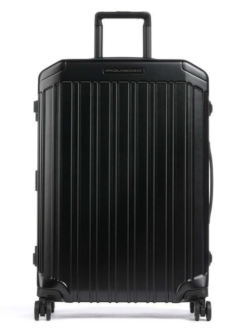 PIQUADRO PQ-LIGHT Trolley mittlerer Größe Matt-schwarz - Harte Trolleys